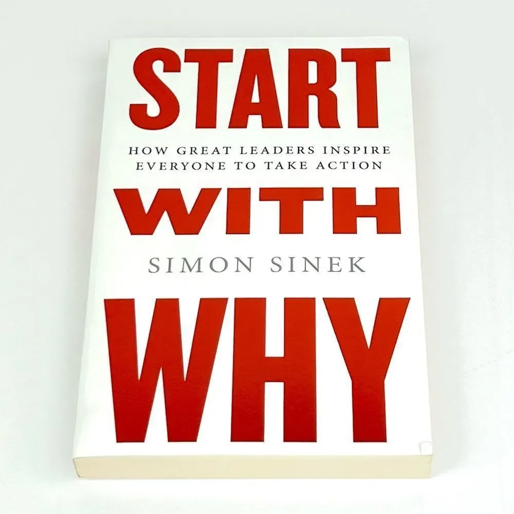 START WITH WHY by Simon Sinek Self Help Inspirational Book